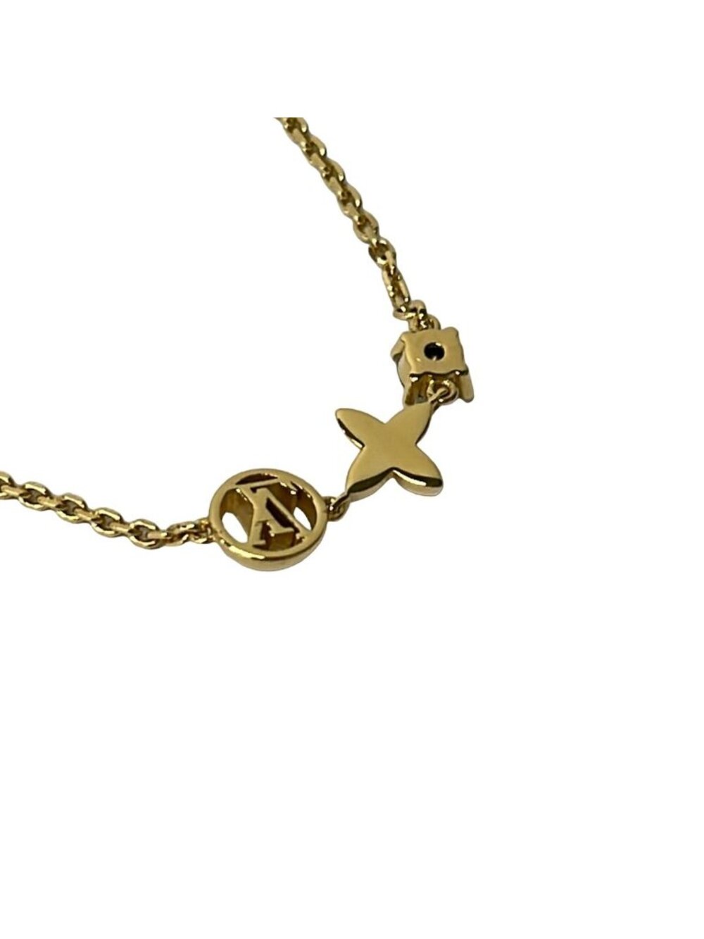 Louis Vuitton Bracelet Petit Gold Clear - Picture 3 of 5